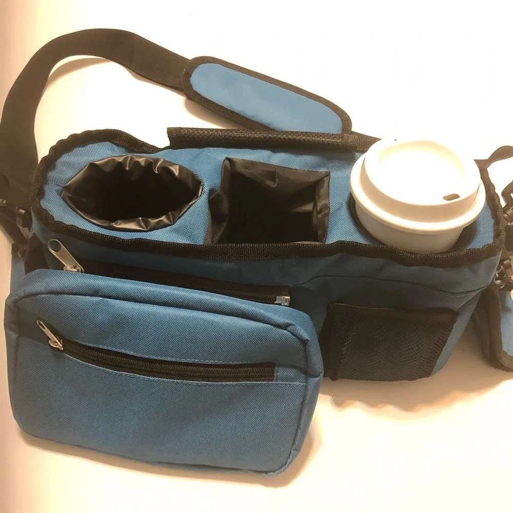 NEW baby stroller Organizer Blue bag